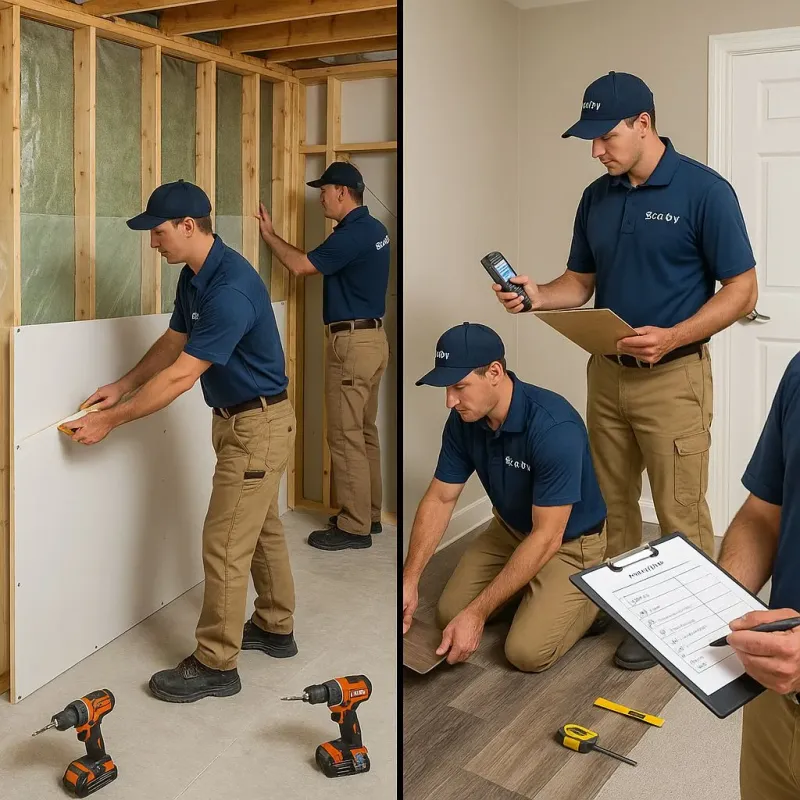 Repairs and Reconstruction process in Henderson County, NC