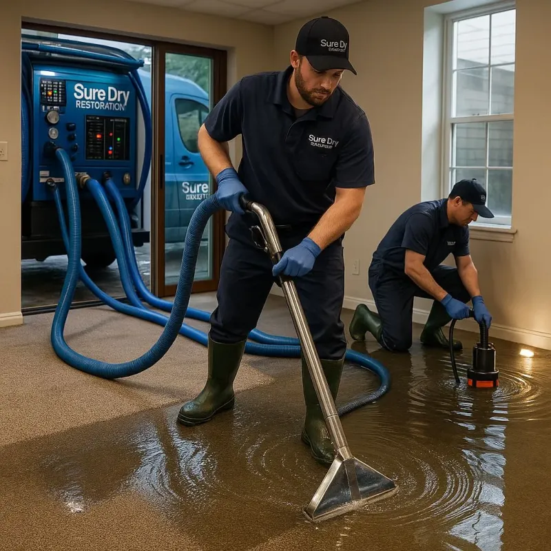 Water Extraction and Removal process in Henderson County, NC